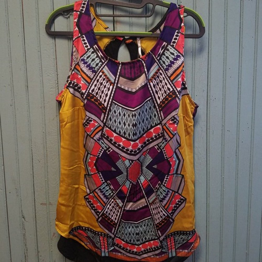 Mustard print tank